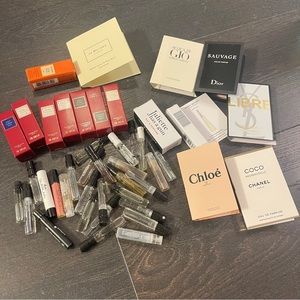 Random Perfume samples x 5
